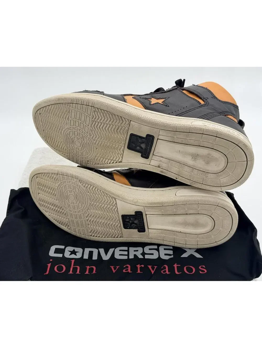 Converse x Varvatos Weapon 86 Brown Leather 132827C Men 11.5 - Picture 3 of 8